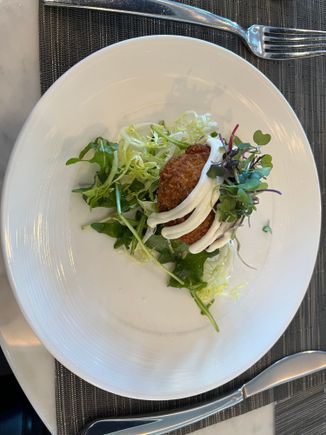 Crab croquette