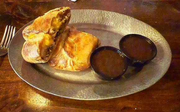“Cottage pie” pasty with red wine gravy from Cornish Pasty Co. in Scottsdale. 
