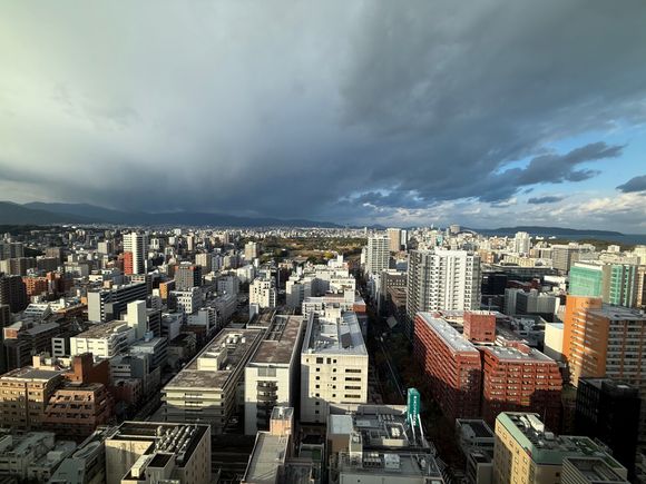 View from my room.