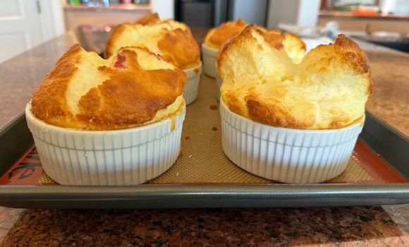 Today’s soufflés set a height record!