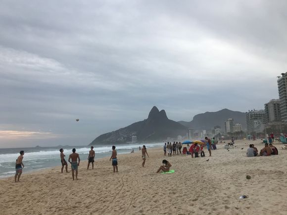 Futebol on Ipanema Beach