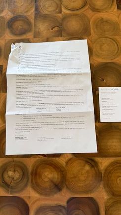 Current info sheet