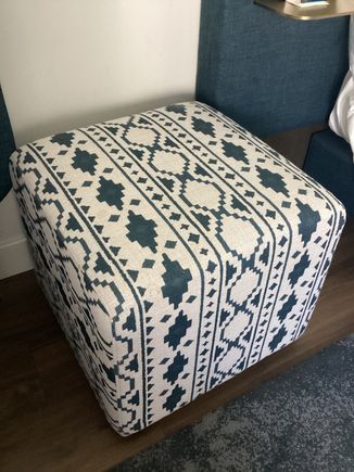 How cute is this pouffe?