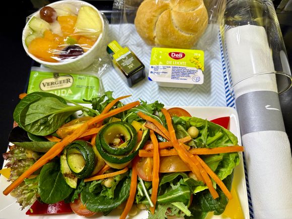 Lunch locally catered from BER - vegetarian