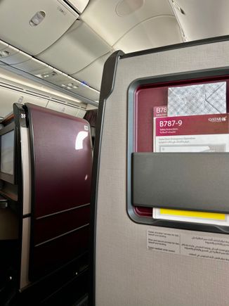 Mini suites on the QR B787-900