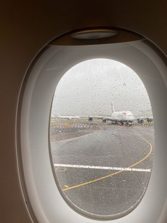 Bye bye rainy England.