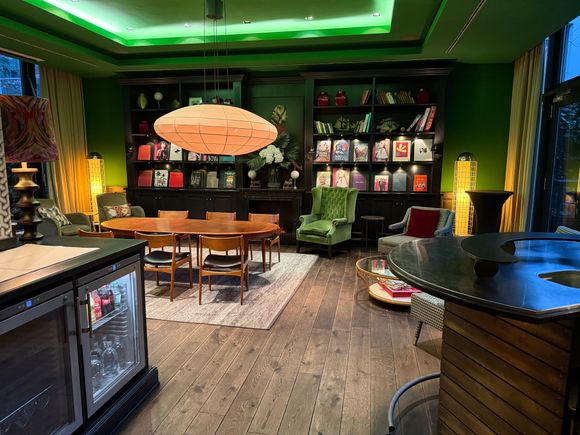 There were several lounging area style rooms