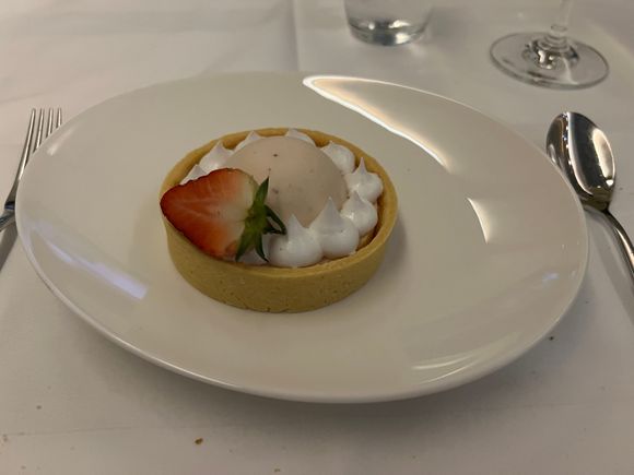 Ricotta Strawberry Cheese Tart
