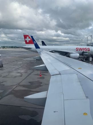 At least the wing view is great