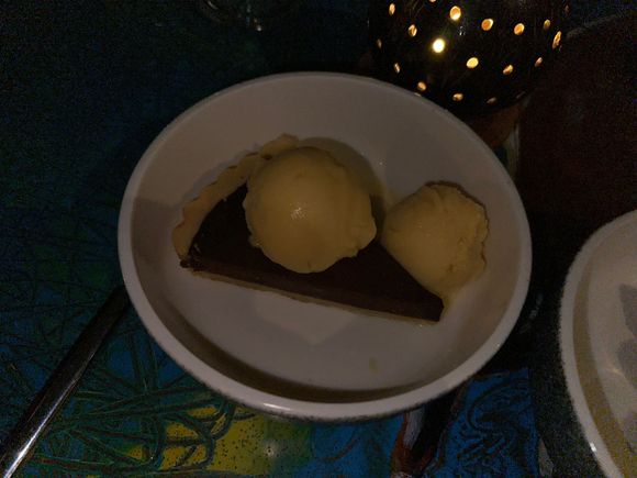 chocolate and chili tart