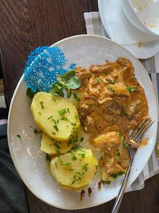 Potato and fish