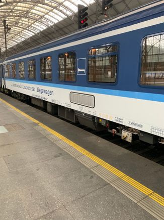 The couchette carriage that thinks it’s a sleeper carriage. ;)