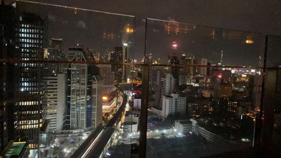 Regency Club view at night.