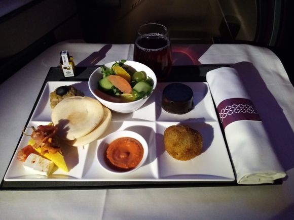 Yes, there was a choice.
And afterwards they came around and served dates There was a PDB too. 