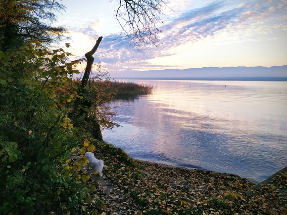 On the south shore of Lake Geneva near Yvoire