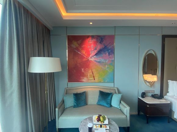 This type of art is found across the hotel