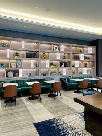 Hotel lobby