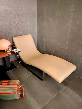 Lounger in a nap room