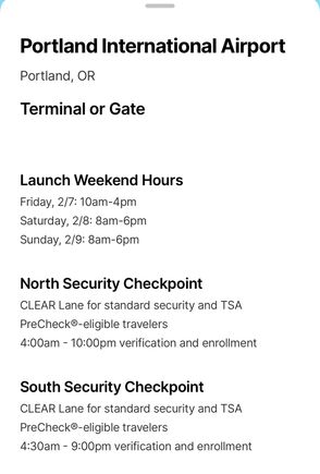 Launch weekend 
