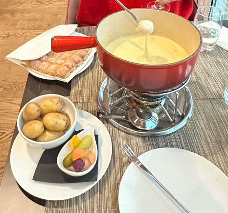 Cheese fondue
