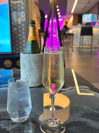 Veuve for a friends birthday.  Also happy Festivus for the rest of us.