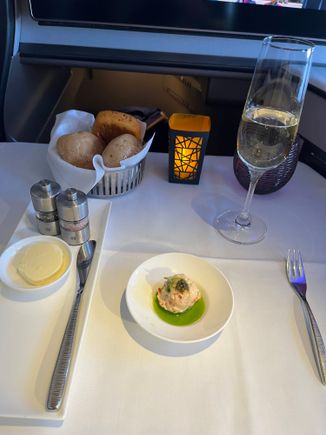 The amuse bouche; it did come at the start!