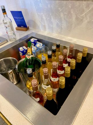 Orange juice and bubbles, the trinity could happen in ARN lounge.
