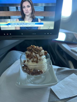Went with the sundae for the return. 