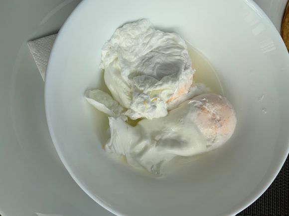 How would you like your eggs? Thanks for asking.
Soft, runny that is.
