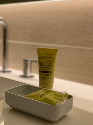 Pharmacopia amenities were nice and felt like a little step up from a lot of the crap in entry level hotels these days.