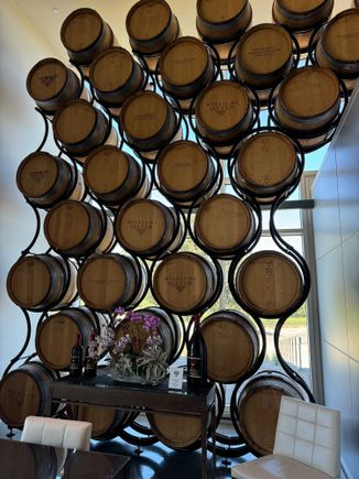 Wine tasting at William Selyem Winery in Sonoma Valley