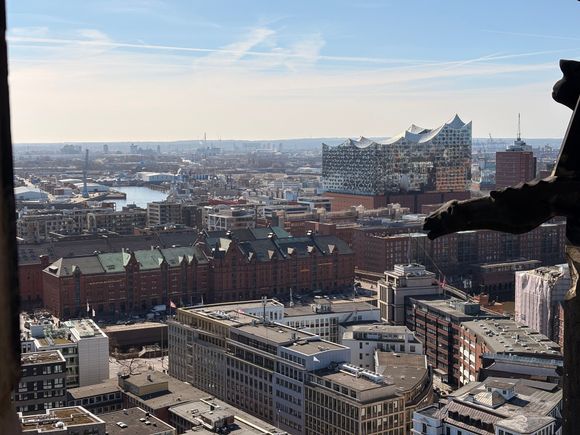 The new Elbphilharmonie building.