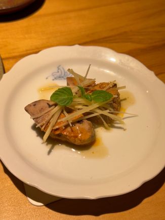 Monkfish liver is typically not my favorite but this was a good rendition and probably as close to liking "ankimo" as I'll get