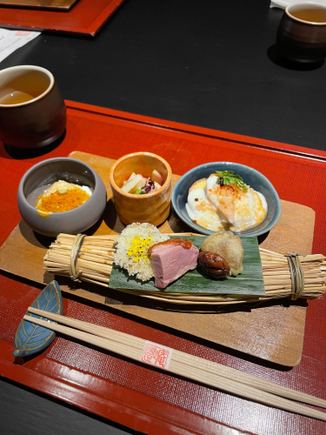 Selection of appetizers