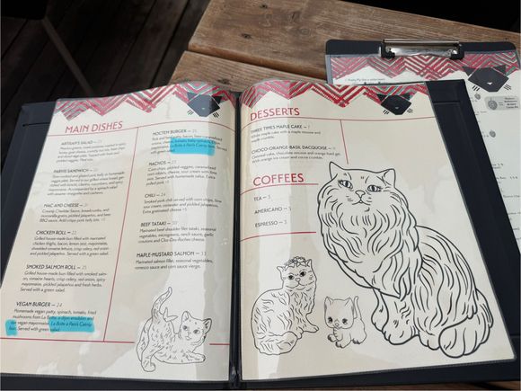 burgers served on catnip buns (!) 😸🍔