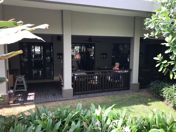 The Garden Side of the Club Lounge