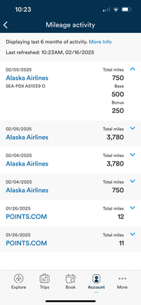 In the app, your fare class will show under mileage  activity like my example. If they are different fare classes its possible they would earn different eqm