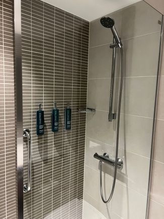 Updated bathroom in main building