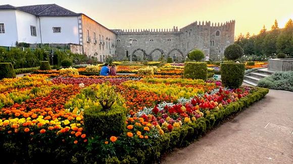Love all the flowers in Braga