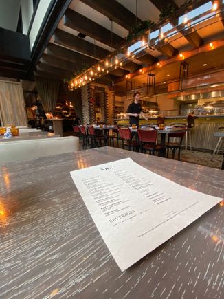 Nico restaurant on ground floor