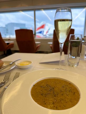 Sweet corn chowder - excellent 