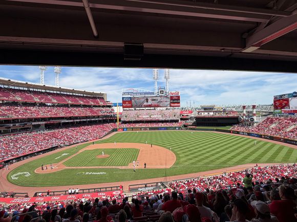ATOBTTR! Watched the Reds deliver a win today, albeit still a series loss to the Braves. 