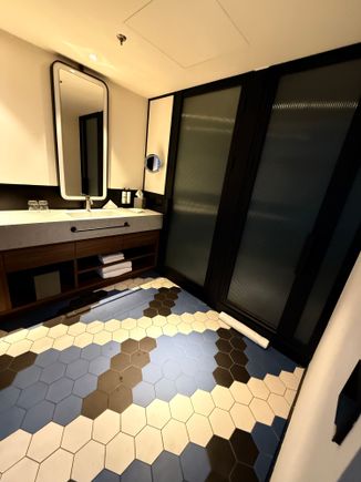 Bathroom area