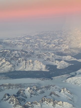 Stunning view of Grennland