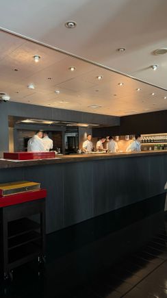 kitchen; super nice chef. 