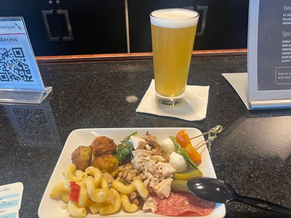 Mini crab cakes and other assorted new foods at DCA