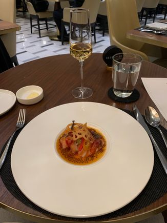 Faroe Island salmon sashimi