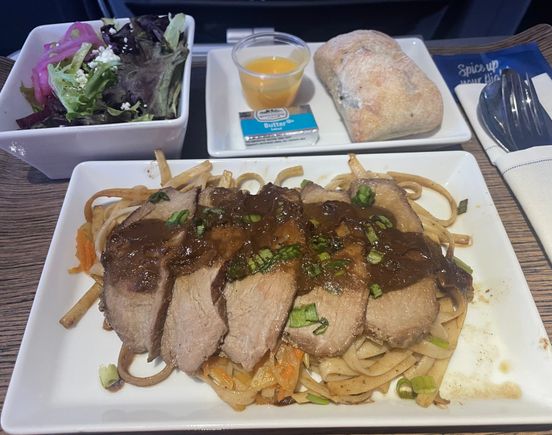 Ginger Beef Noodles 05/24 IAD-SFO