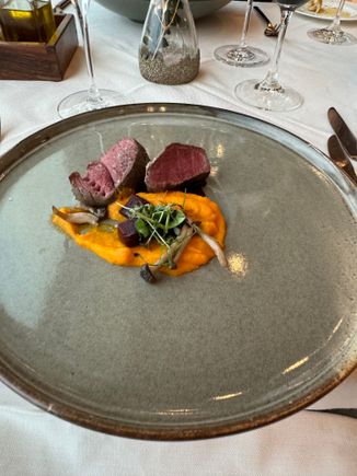 Venison loin....delicious!