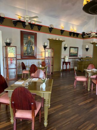 Upstairs Restaurant and Breakfast Area